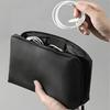 Slim Zippered Tech & Camera Accessories Organizer Case Multi-Compartment Portable Storage Bag for DSLR Cameras Laptops USB