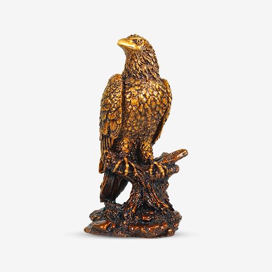 Mektig Ørn Dekorativ Statue Rovfugl Skulptur for Hjemmekontor Dekor, Symbol Ørn Figur, Perfekt Gave til Elskere, Fugl, Patriotisk Dekor