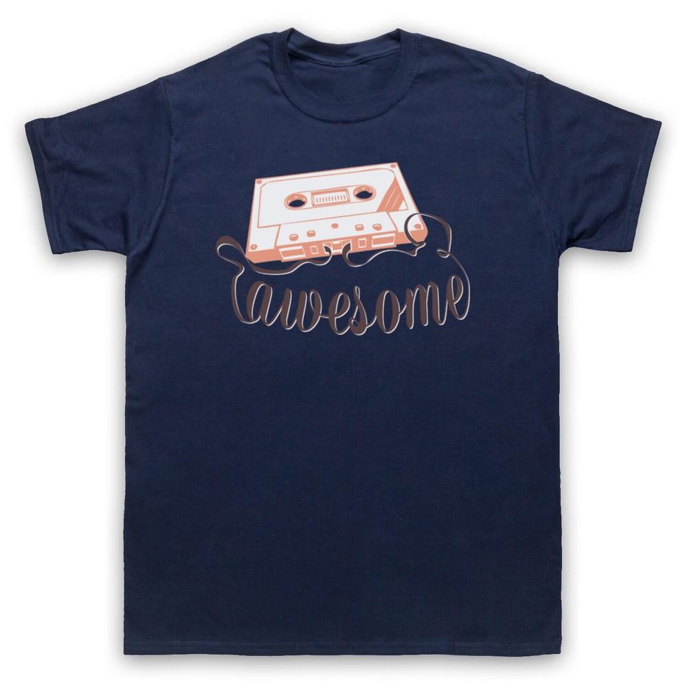 

Cassette Tape Awesome Text Retro Vintage Cool Music Mens And Womens T-Shirt 4XL