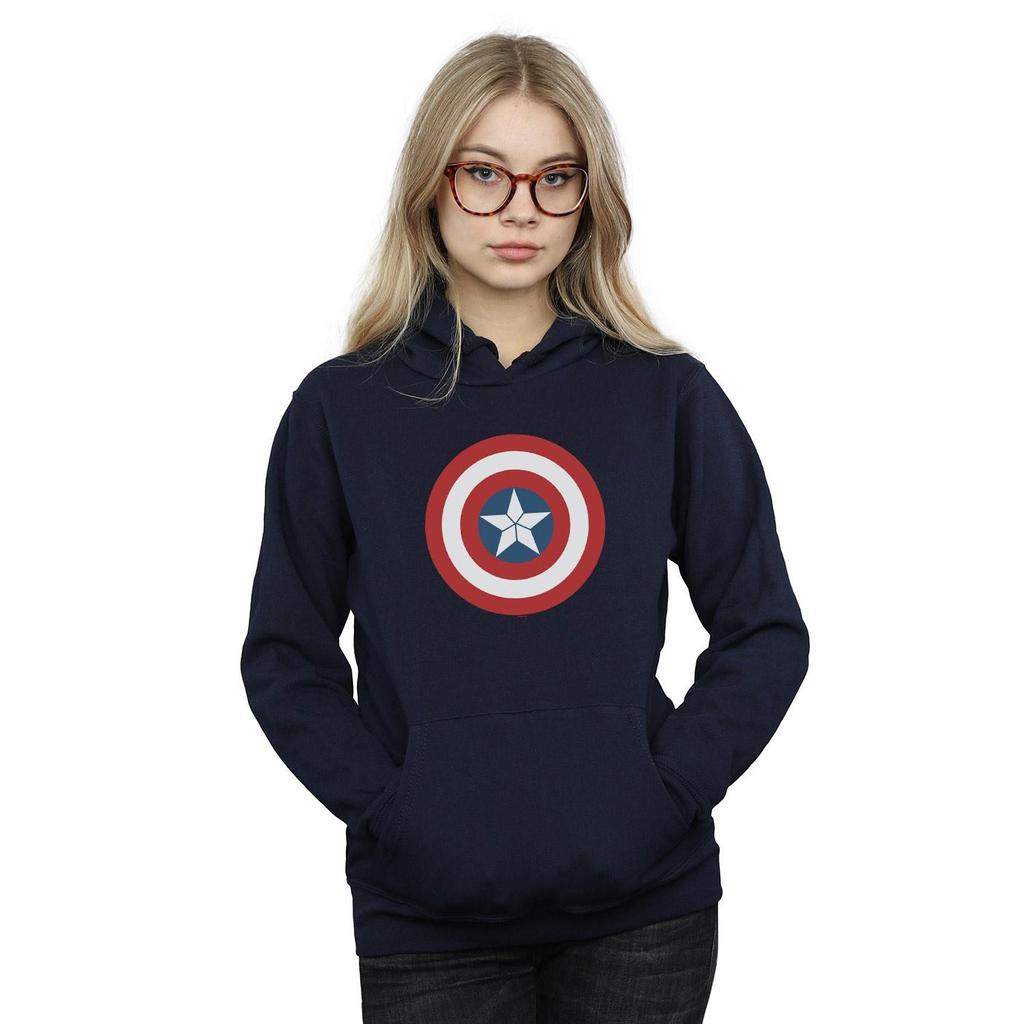 Marvel Womens/Ladies Captain America Civil War Shield Hoodie