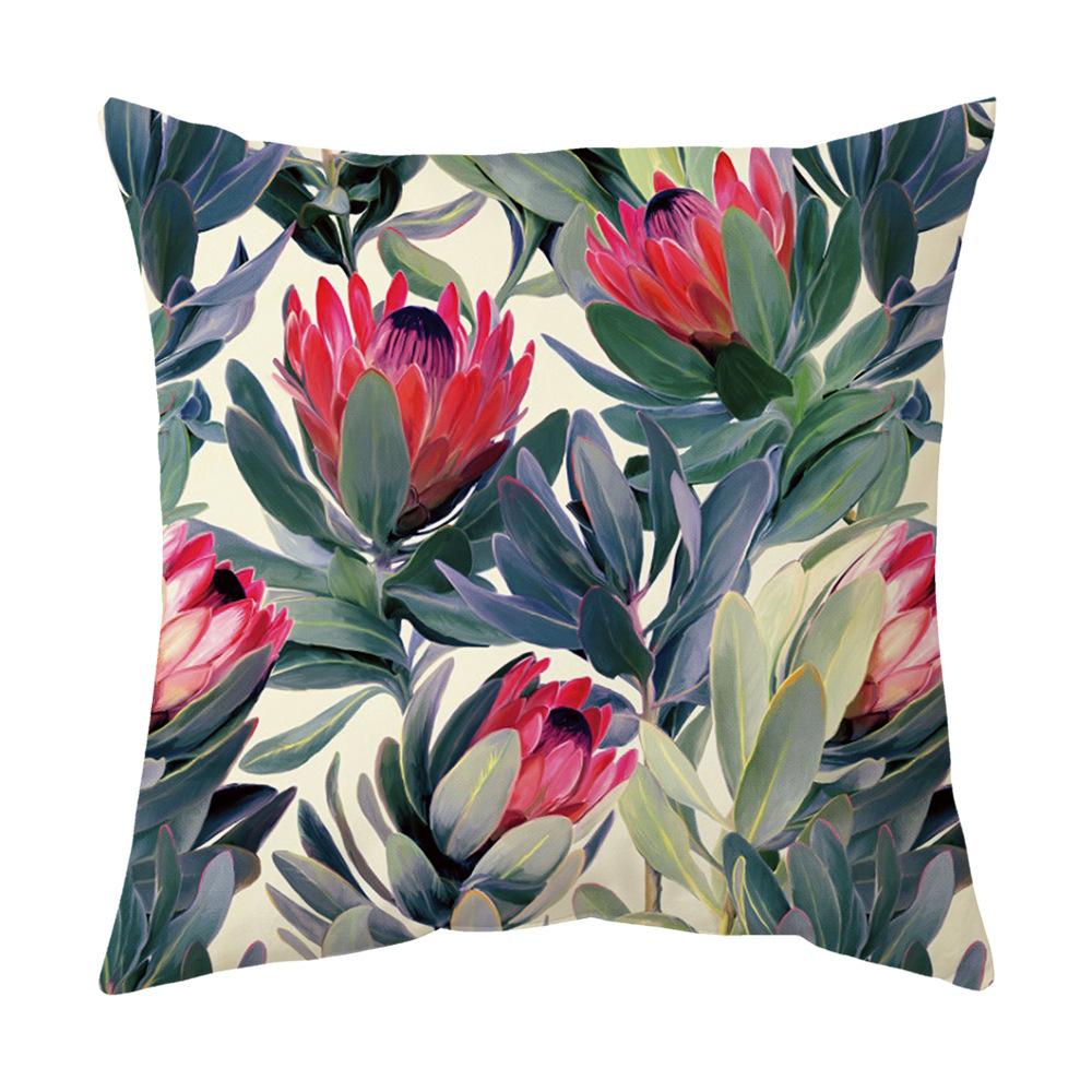 Pillow Cover Sofa Cushion Cover Car Sofa Cushion Cover Peach Skin Velvet