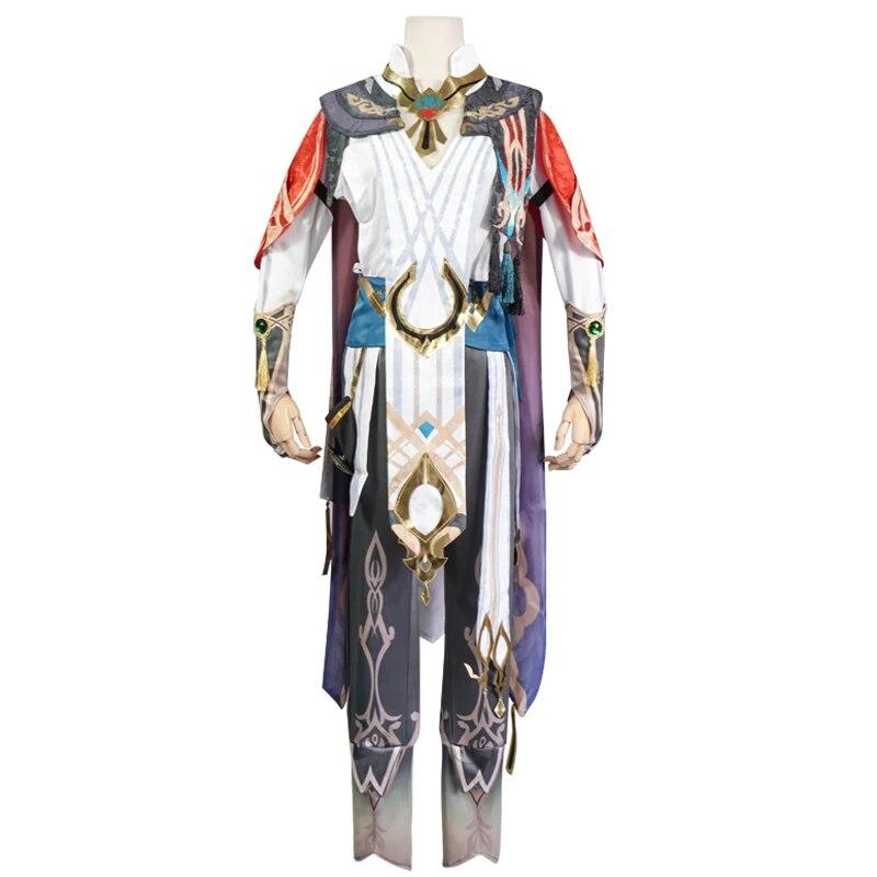 Impact Kaveh Cosplay Costume Adult Carnival Uniform Wig Anime Halloween Party Costumes Masquerade Women Game