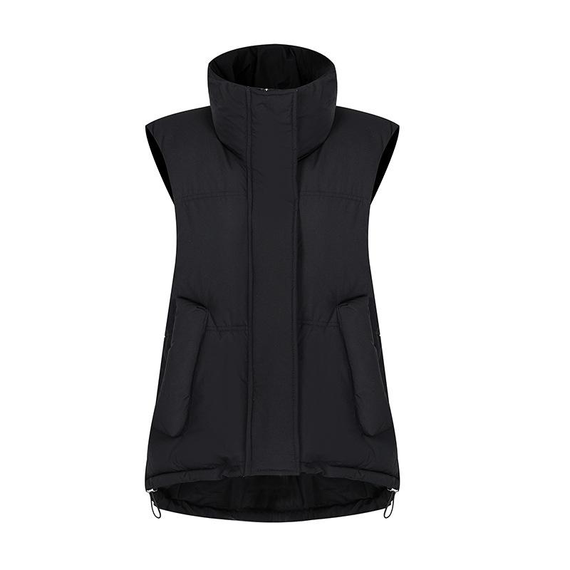 Autumn and winter new fashion trend small design sense casual versatile thickened warm cotton vest