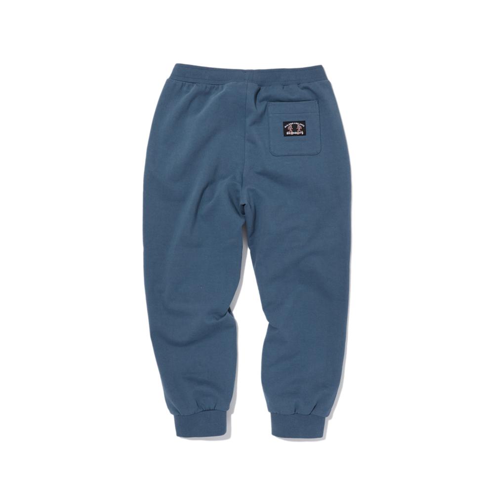 BRIAN BERRY Vintage Label Sweat Pants_Hazy Blue