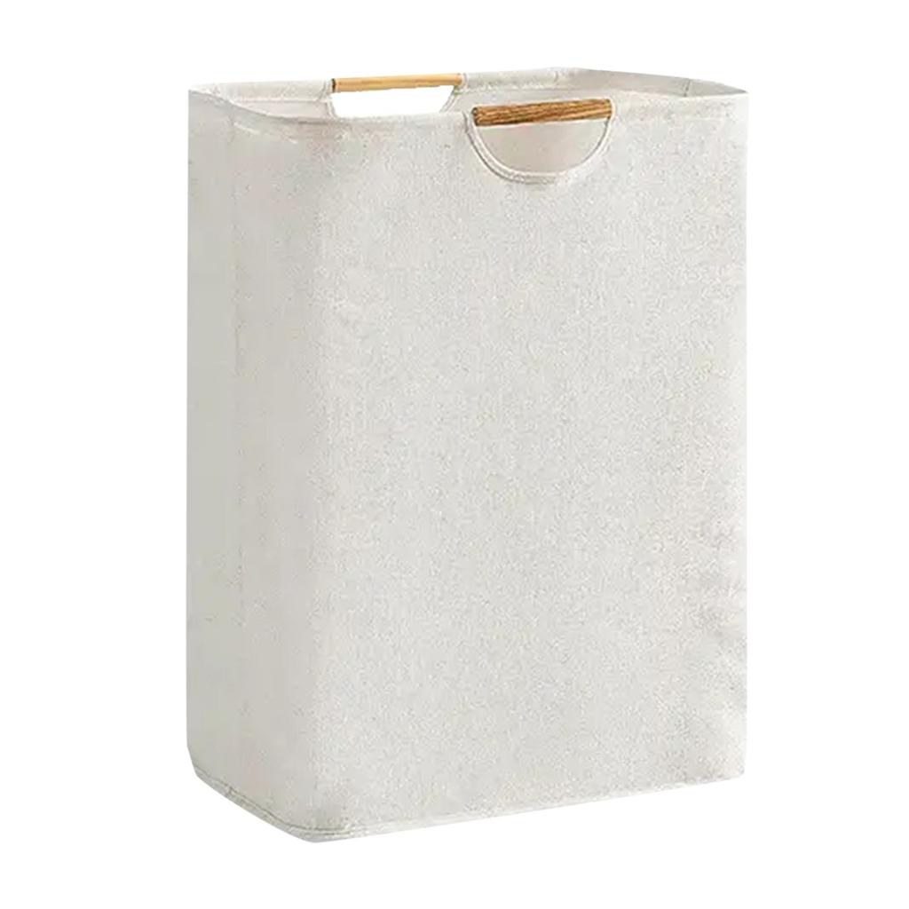 Waterproof Laundry Basket Cotton Linen Dirty Clothes Baskets Organizer Foldable Sundries Storage Bag Foldabling Laundry Basket