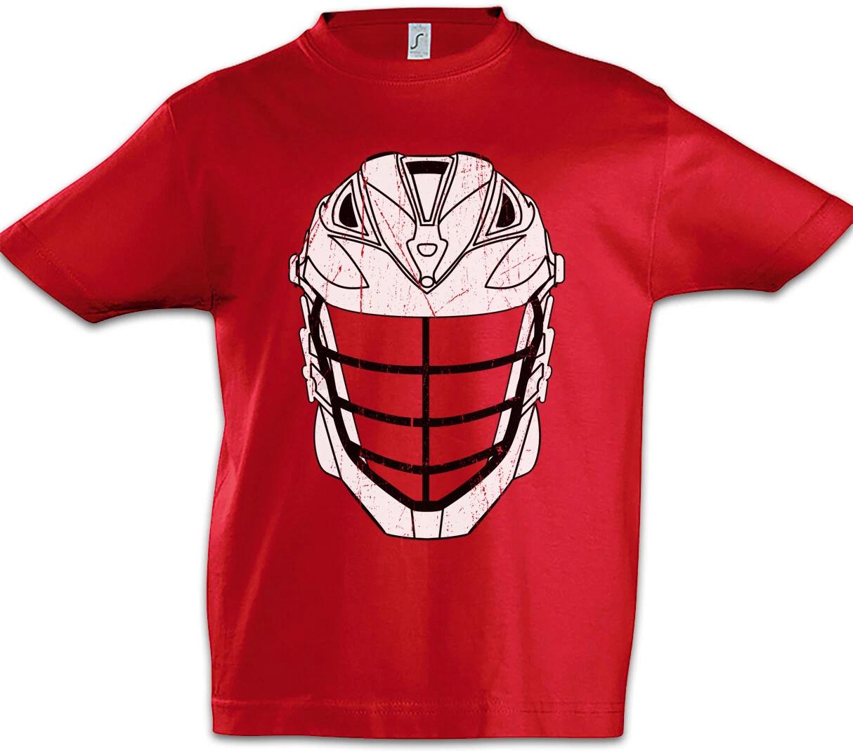 Lacrosse Helmet Kids Boys kids boys T-Shirt Player Passion Love La Crosse Stick 100