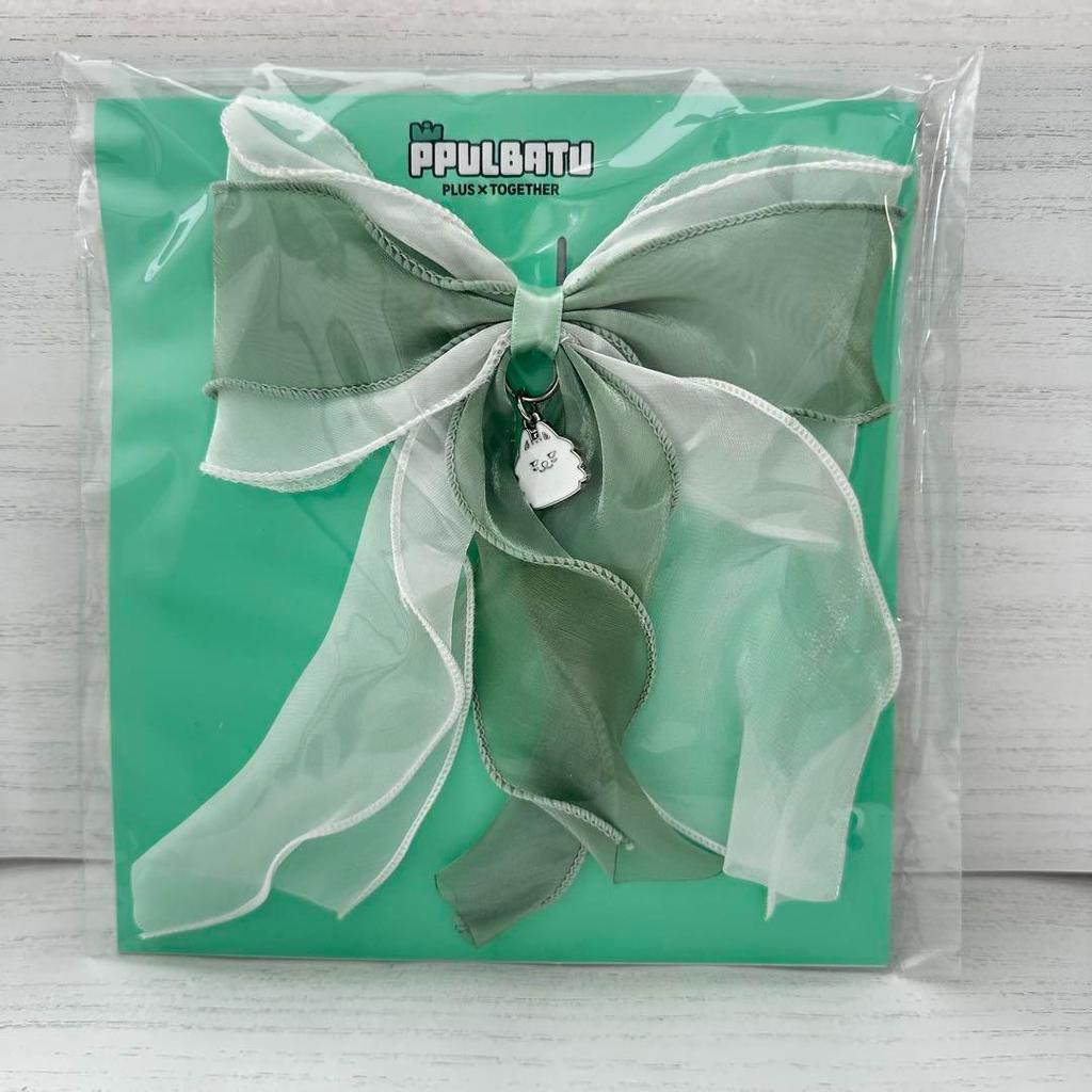 [USED] TXT Pulpadu Hair Tie & Soobin Photo Card