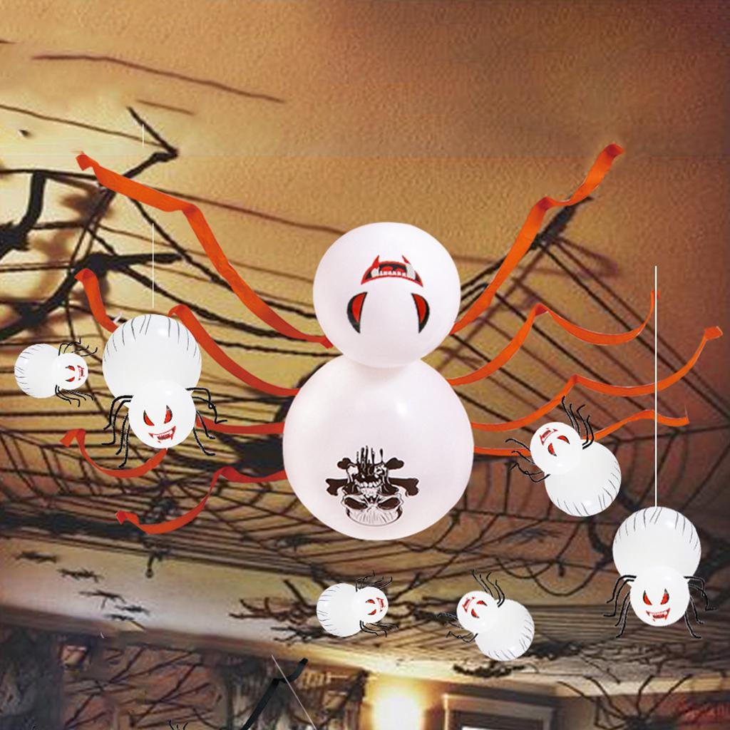 

Balloon Arch Garland Kit, Spider Party for Halloween Decoration Birthday Wedding Shower білий