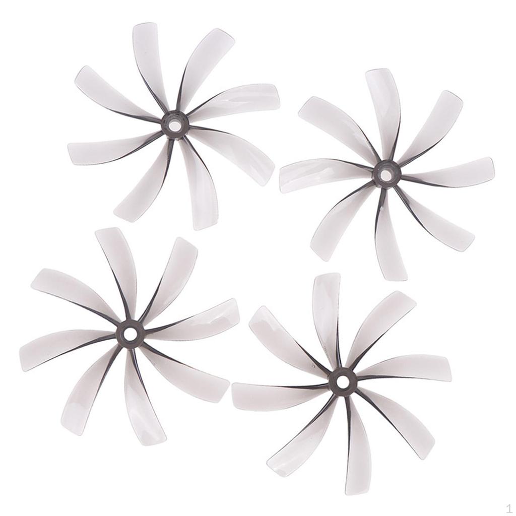 4 Pieces RC Airplane Propellers Sturdy Repair Easy to Install High Speed Spare Parts Portable
