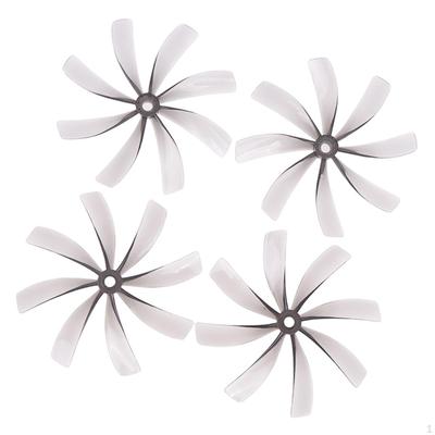 4 Pieces RC Airplane Propellers Sturdy Repair Easy To Install High Speed Spare Parts Portable