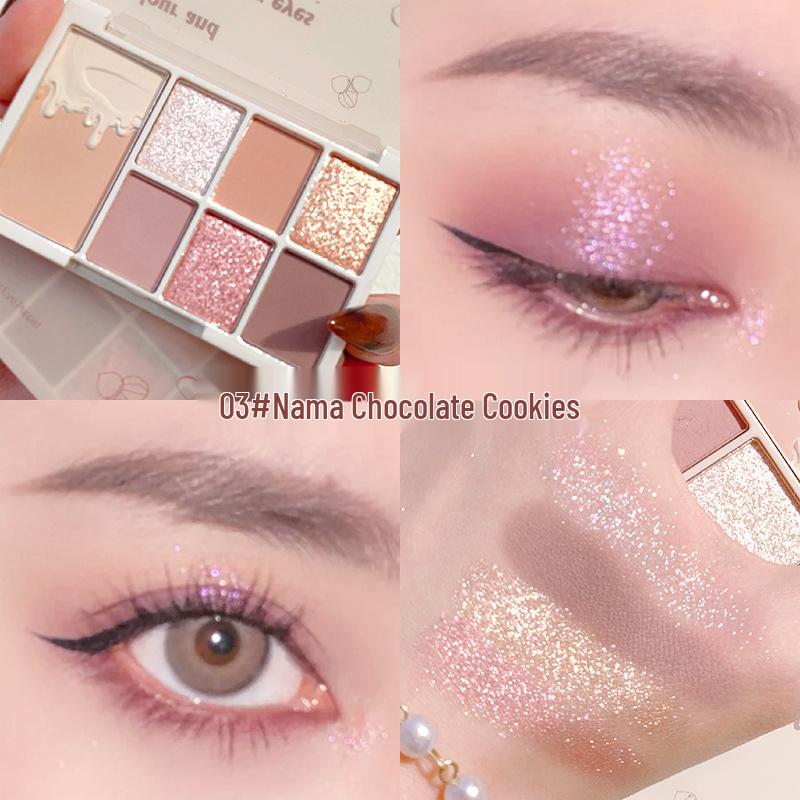 Xixi 2022 Lotus Root Pink All-in-One Palette: Eyeshadow, Contour, Highlight & Blush.