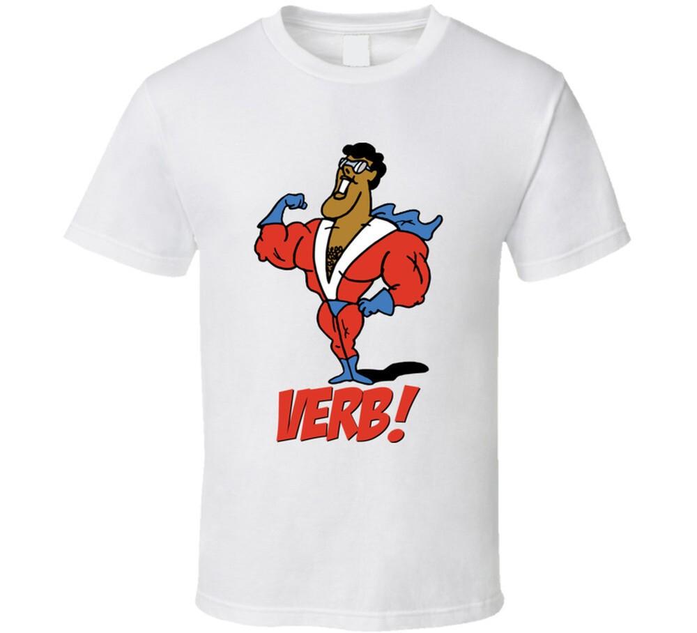 

Verb Schoolhouse Rock Kids 70s 80s Tv Show T Shirt M