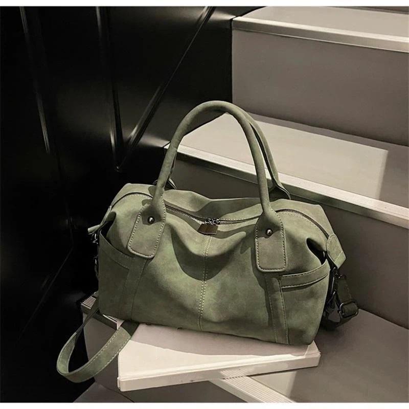 Large Capacity Travel Bag Versatile Casual Tote Shoulder Crossbody Luggage Bag For Women Stylish Handbag Travel Companion