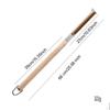 26'' Pizza Oven Brush Stone Cleaning BBQ Grill Wood Handle Kitchens Replacement with