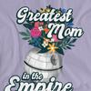 Star Wars Womens/Ladies Greatest Mom In The Empire Mothers Day T-Shirt