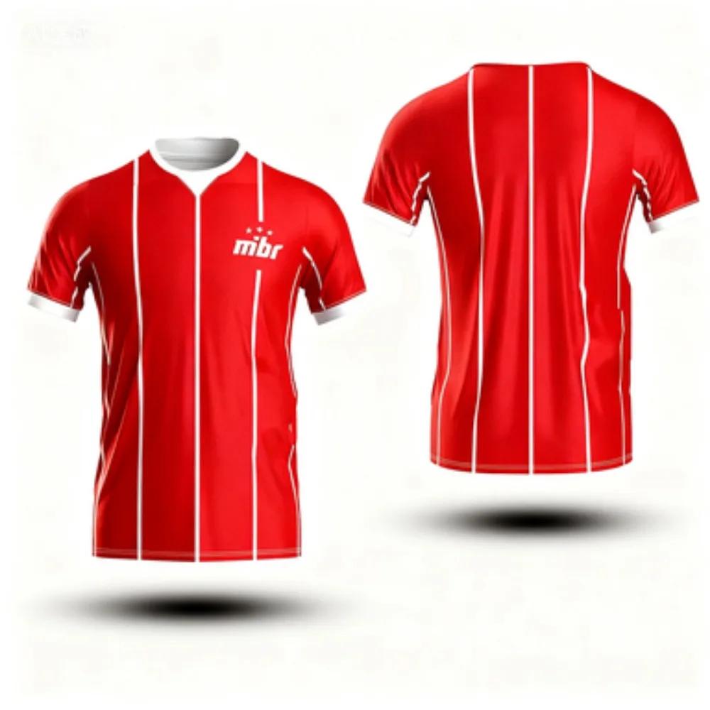 Summer Fashion Outdoor Breathable Uniform Custom Player T-shirt Breathable Sports Shirt Men's and Women's Street Top