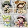 Colorful 20cm Dolls Clothing Set Cartoon Doll's Accessories Trendy Cosplay Clothes  Cotton Doll