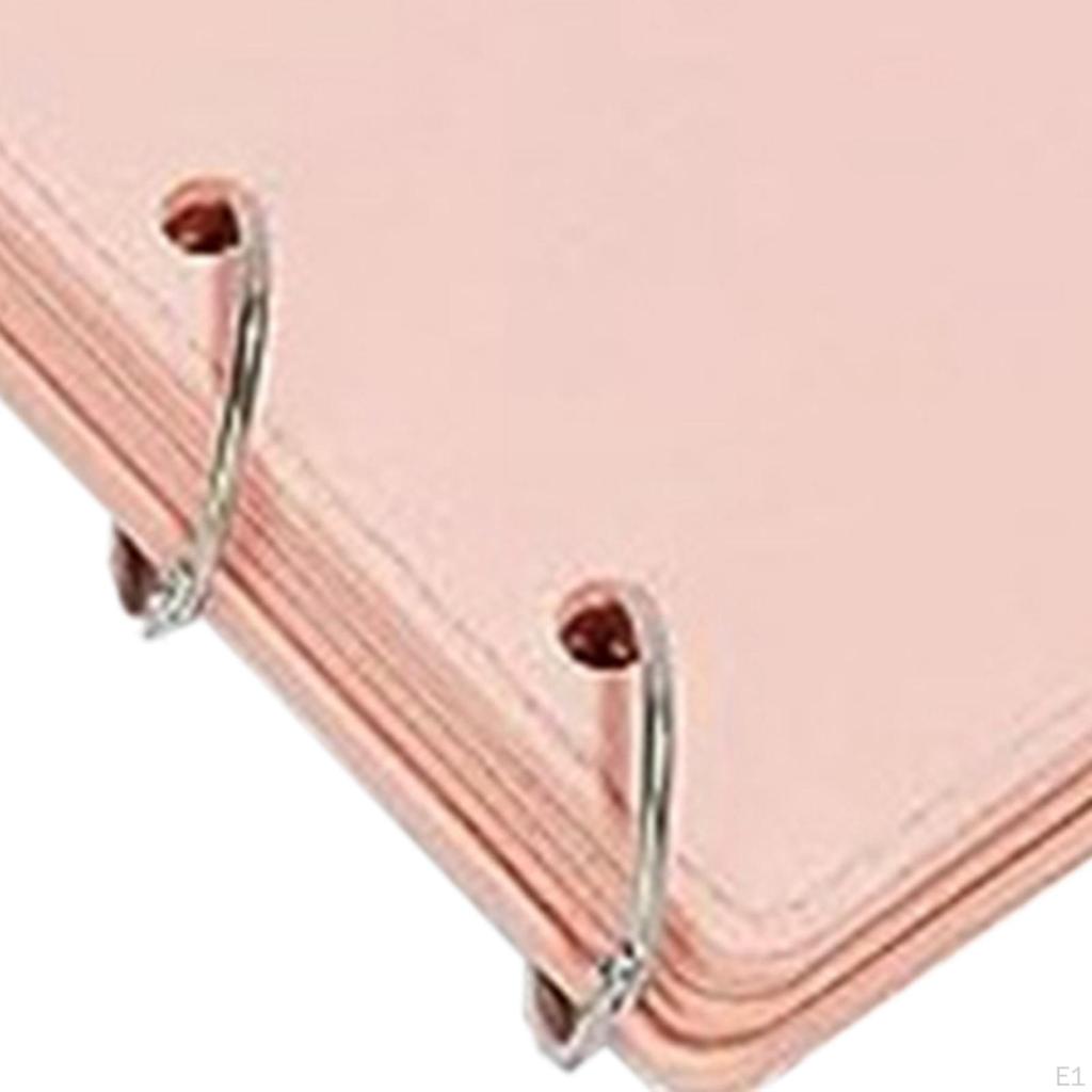 Brooch Pin Organizer Enamel Display Holder with 4 Pages Durable Pins Collection Storage Calendar