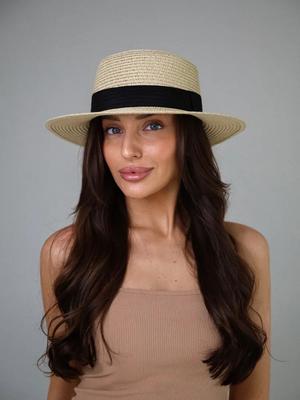 Solhatt för strandsemester Utomhus Bred Solhatt