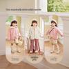 JELLYBABY Girls' French Lapel Fleece Thermal Cardigan Jacket