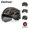 New Magnetic Goggles Bike Helmet Breathable Adult Sports Highway Mountain Bike Helmet