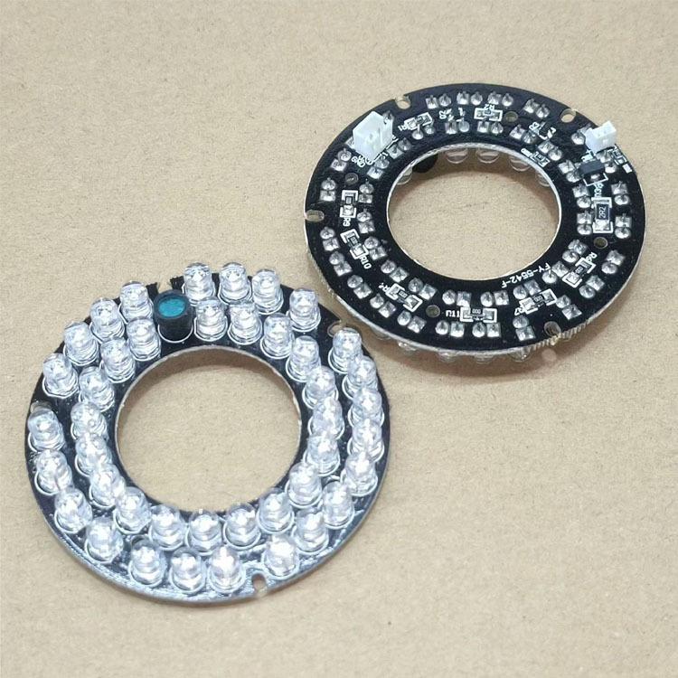 Infrared Night Vision LED42 Board: 850nm Light for Surveillance Cameras, 12V