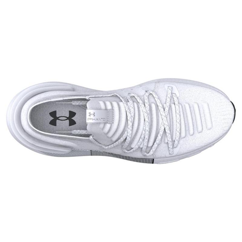 Under Armour HOVR Phantom 3 White Black Sneakers 3025516-104