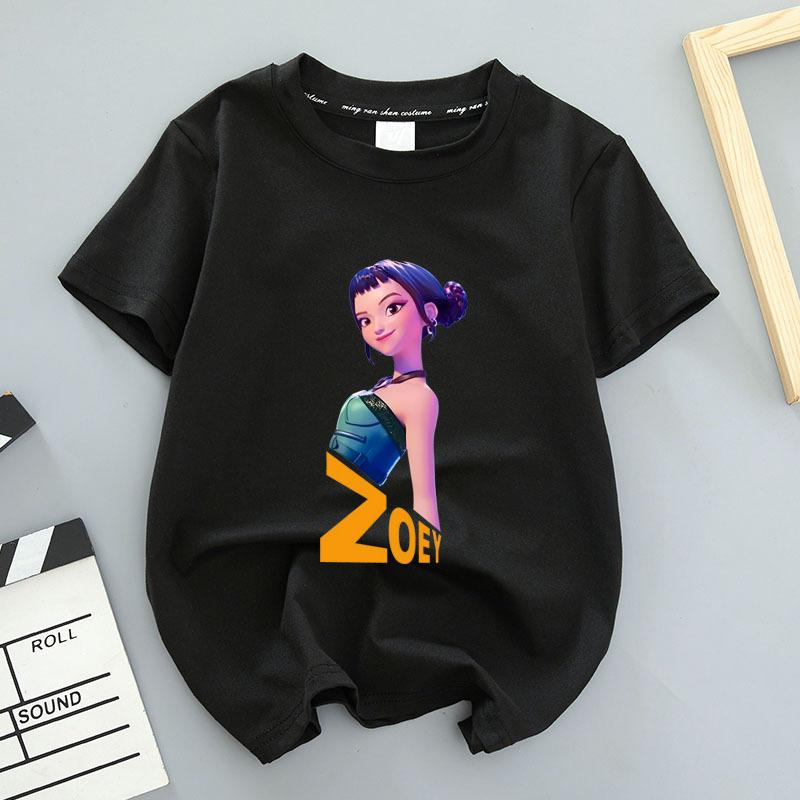 Summer Round Neck 3D Printed Top Fashionable Casual Short Sleeved Children's Boy and Girl Kids Unisex T-shirts