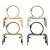 Contemporary Concave Waist O Rings Metal Frame For DIY Craft Making Purses Backpacks And Wallets