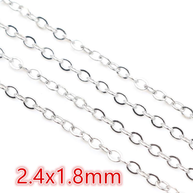 5 Meters/lot 3.5mm Ball Chains Bronze Gold Silver Color Handmade Necklace Bracelet DIY Jewelry Making Findings Accessories