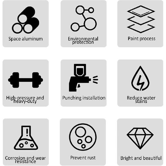 Wall Mount Bathroom Tissue Box Holder, Black Kitchen Paper Towel Dispenser Napkin Organizer for Kitchen, Toilet, Pantry Utility Room Laundry, Fixed