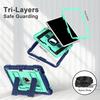 For iPad (2025)/iPad 10.9 (2022) Tablet Case with Kickstand Anti Drop PC+Silicone Cover
