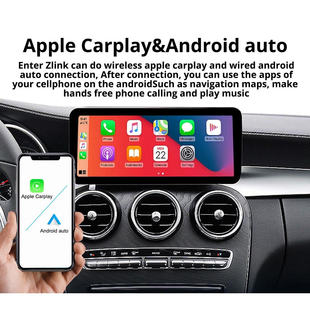 10.25'' 6+128G Android13 Car Multimedia Player For Mercedes A Class W176 LHD 2013-2018 NTG 4.5 5.0 Carplay GPS Navi BT