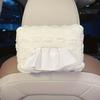 Car Tissue Box, Car Suction Box, Armrest Box, Sun Visor, Seat Hanging Type, Cute, Simple, and High-end Paper Bag