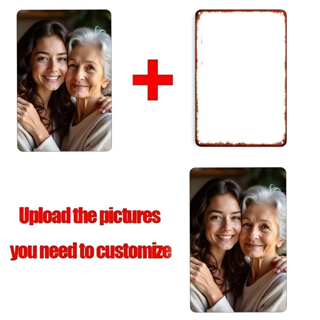 Personalized Garage Metal Sign Car Enthusiast Auto Shop Home Decor (For Decoration Only)