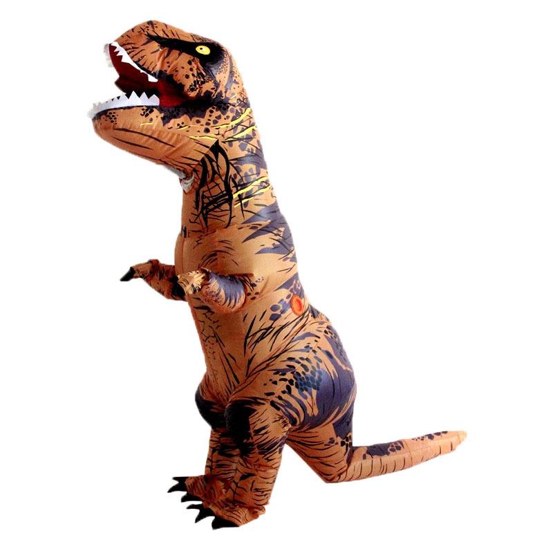 Dětský legrační kostým maskota dinosaura - Tyrannosaurus Rex Halloweenské představení Rekvizity