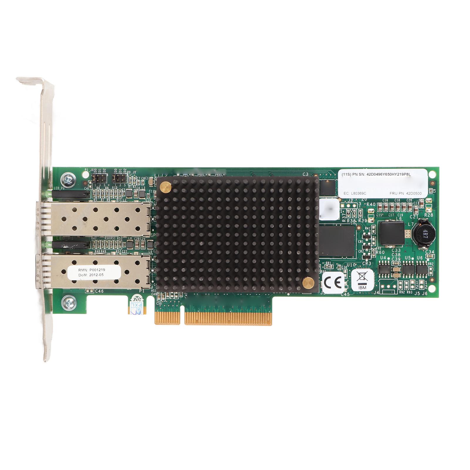 

FC LPE12002 Card Dual SFP Port 8GBs PCIe Interface Fiber Channel Host Bus Adapter for Connection