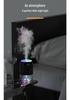 USB Mini Humidifier for Bedroom, Home, Car & Desk with Large Mist Output & Colorful Light