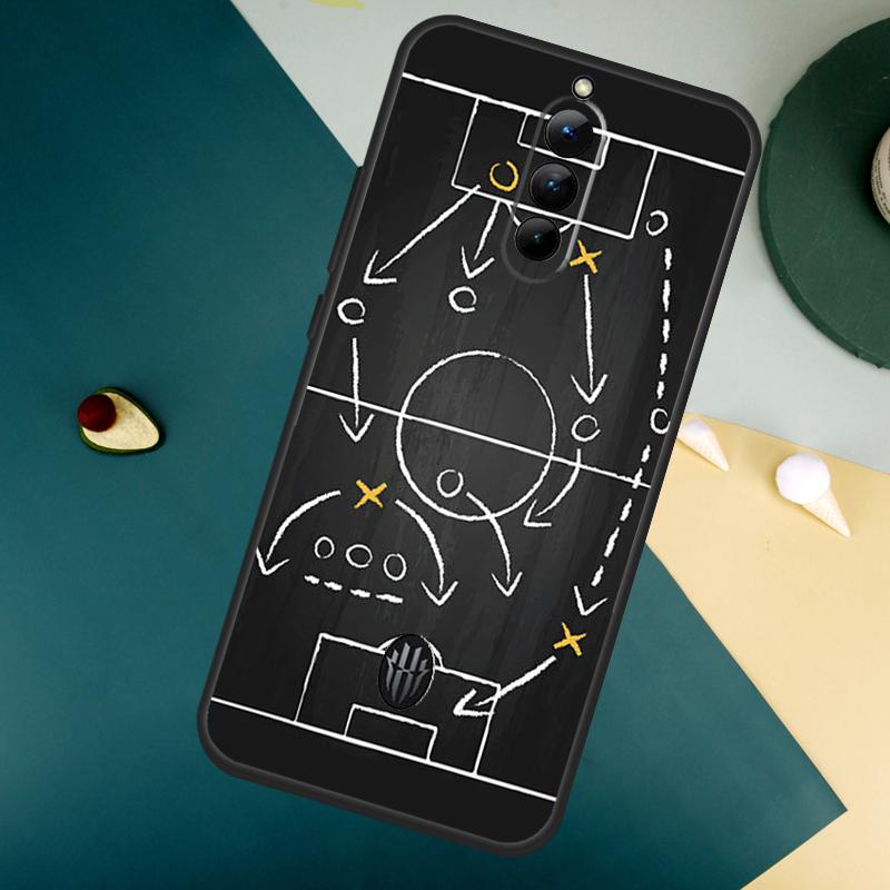 

Football Soccer Tactics Time For ZTE Nubia Red Magic 10 Air 8 9 8S 9S 10S Pro Plus 7 6S 7S Pro Red Magic 11 Pro Plus Case RedMagic 10 Pro Plus