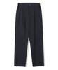NOTIG One-Pleat Loose Fit Cotton Blend Spandex Pants Navy_Okg3Ptlp102N1