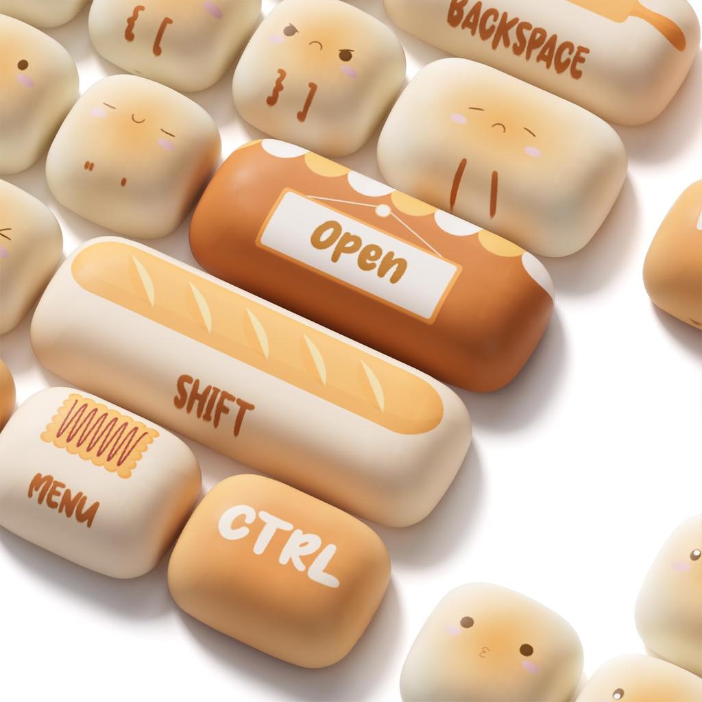 Akko Bun Wonderland Keycap Set (Pan MOG Profile, PBT, Dyed Sub Keycaps) - 138 Keys