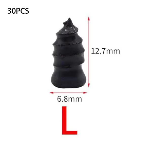 Motorcycle E-Bike Tubeless Tire Repair Kit Mushroom Head Puncture Plug Sticks Quick Permanent Fix Tool for Puncture 10/30 Pcs