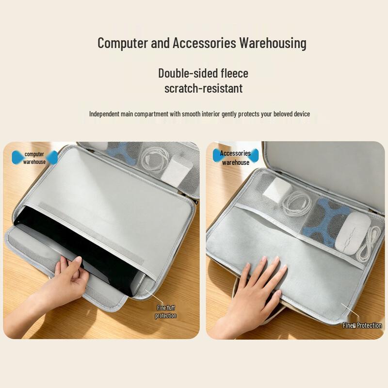 Ollymurs Laptop Briefcase with Large Capacity