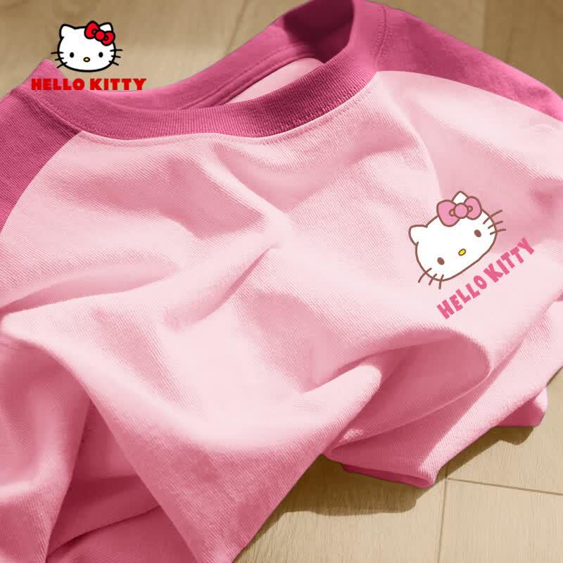 Hello Kitty Girls  Pure Cotton Short Sleeve T-Shirt 36