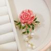 Elegant Flower Pin Jewelry Unique Flower Shaped Brooch Decoration Stylish Lapel Pin for Fashion Enthusiasts