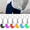 6pcs Racket Shape Table Tennis Keychain Bag Hangings PingPong Bat Key Chain  Key Decoration