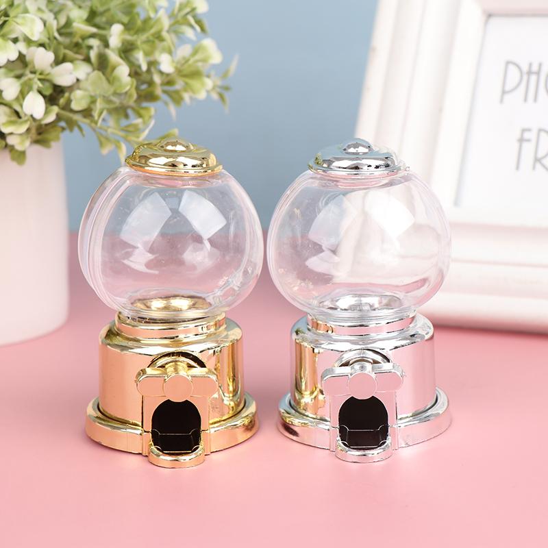 Sweets Mini Candy Machine Bubble Toy Dispenser Coin Bank Kids Gift Toy Decor