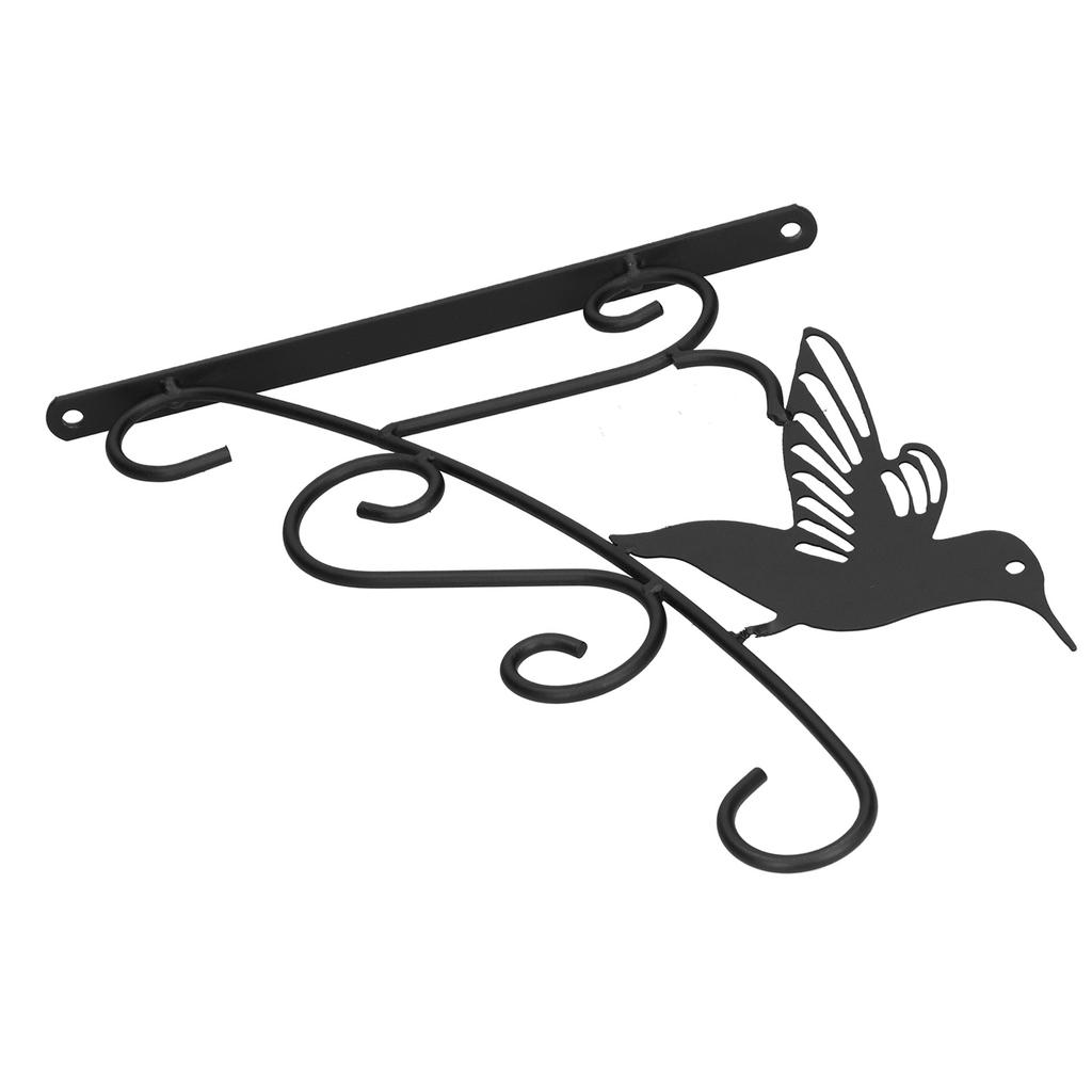 Hanging Plant Bracket Stable and Sturdy Iron Decorative Plant Hanger for Flower Bird Feeder LanternsAsuka