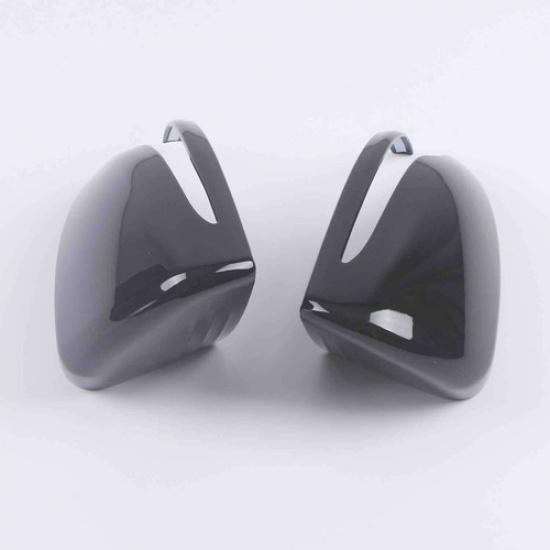 Rearview Mirror Lid Glossy Black Cover Trim For - Mercedes-Benz GLB 2pcs