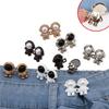 Detachable Jean Button Clasps Adjustable Waist Buckle Snap Pants Waist Tightener